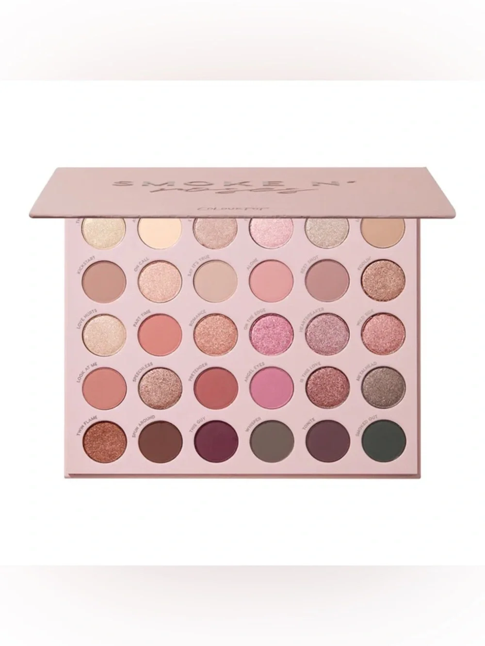 COLOURPOP Smoke 'N Roses Smokey Rose Eyeshadow Palette 30 Shade BRAND NEW UNUSED